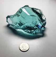 Load image into Gallery viewer, Aqua Blue Traditional Andara Crystal 498g