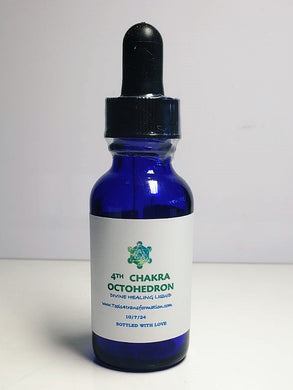 4th Chakra Sacred Geometry Essence - Octahedron
