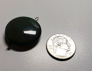 Obsidian - Rainbow Therapeutic Pendant D