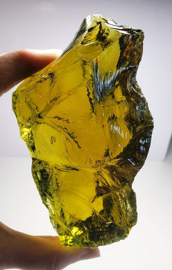Yellow - Deep / Dynamic Heliodor Traditional Andara Crystal 504g