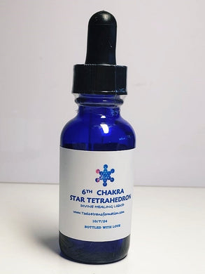 6th Chakra Sacred Geometry Essence - Star Tetrahedron (Merkaba)