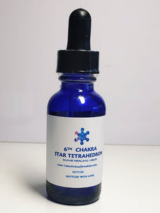 6th Chakra Sacred Geometry Essence - Star Tetrahedron (Merkaba)