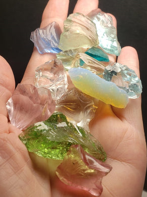 Traditional Andara Crystal Bundle - 14 pieces - 77.32g