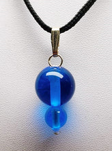 Load image into Gallery viewer, Blue - Medium Bright Andara Crystal Pendant (1 x 8mm &amp; 14mm)