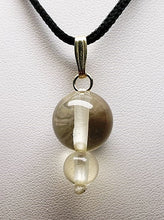 Load image into Gallery viewer, Gold - Light Andara Crystal Pendant (1 x 8mm &amp; 14mm)