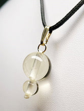 Load image into Gallery viewer, Gold - Light Andara Crystal Pendant (1 x 8mm &amp; 14mm)