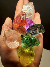 Load image into Gallery viewer, Traditional Andara Crystal Bundle - 8 pieces - 147.8g