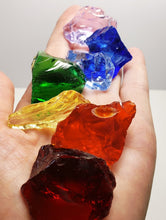 Load image into Gallery viewer, Traditional Andara Crystal Bundle chakra colors 93.23g