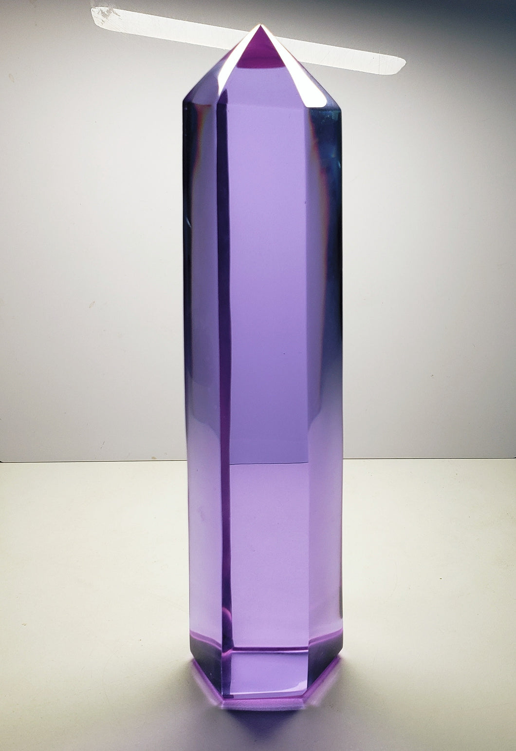 Violet color change Andara Crystal Generator 9 inch