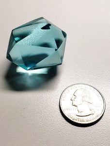 Aqua Andara Crystal Icosahedron 32g