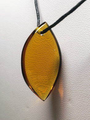 Amber Andara Crystal Simple Wear Pendant D