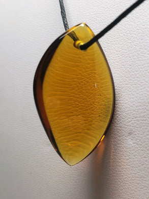 Amber Andara Crystal Simple Wear Pendant F