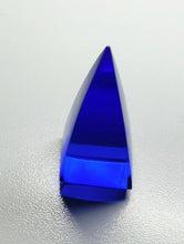 Load image into Gallery viewer, Blue Violet Andara Crystal Nubian Pyramid 1.5in x .75in
