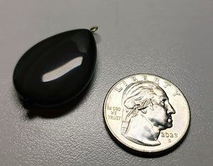 Obsidian - Rainbow Therapeutic Pendant C