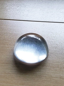 Clear Andara Crystal Cabochon 30mm