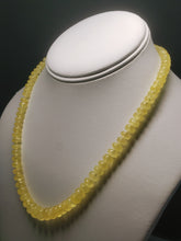 Load image into Gallery viewer, Danburite - Golden Yellow EO 6-9.5mm 18inch 189.65ct