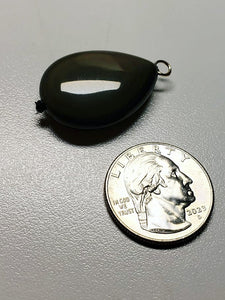 Obsidian - Rainbow Therapeutic Pendant E