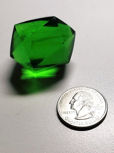 Green Andara Crystal Icosahedron 30g