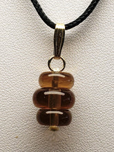 Load image into Gallery viewer, Brown Honey Andara Crystal Pendant