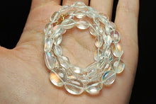 Load image into Gallery viewer, Moonstone - Madagascar Rainbow Flash EO+ oval 20.25inch