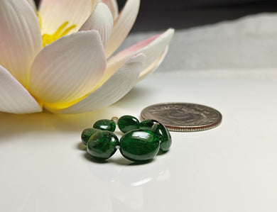 Diopside - Chrome Green Gem Healing Ring