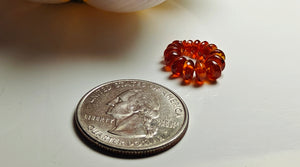 Kyanite - Orange Gem Healing Ring
