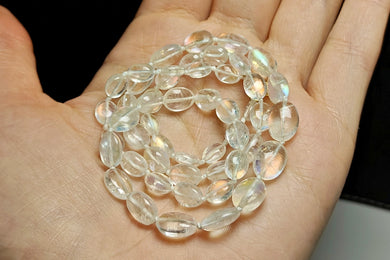 Moonstone - Madagascar Rainbow Flash EO oval 18.25inch