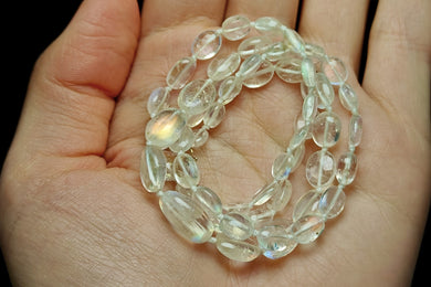 Moonstone - Madagascar Rainbow Flash EO oval 19.5inch