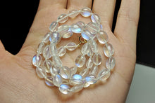 Load image into Gallery viewer, Moonstone - Blue Flash  EO+ oval 17.75inch