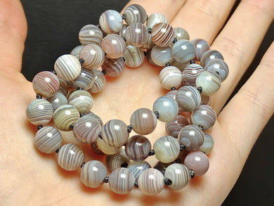 Botswana Agate EO+ 8+mm 25inch