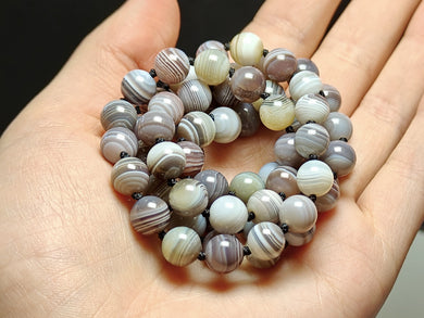 Botswana Agate EO+ 8+mm 25.5inch