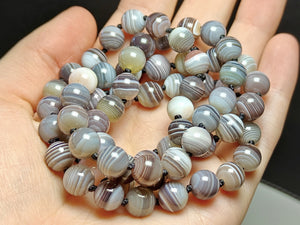 Agate - Botswana EO+ 8+mm 25.75inch