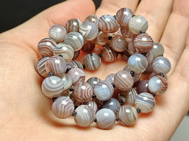Botswana Agate EO+ 8+mm 25.5inch