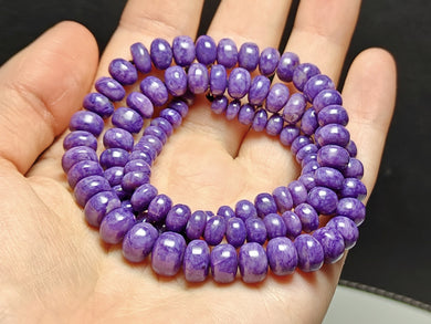 Charoite EO+ 5-9mm 18.5inch 175.60ct