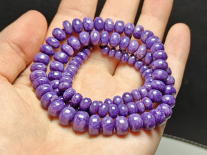 Charoite EO+ 5-9mm 18.5inch 175.60ct