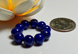 Lapis Lazuli - Natural Gem Healing Ring