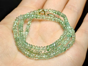 Kornerupine - Green EO+ 3-4.5mm 15.75inch