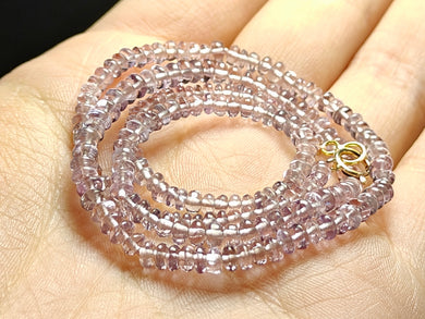 Spinel - Purple (Light Violet) EO+ 2.5-3.5mm 15.75inch