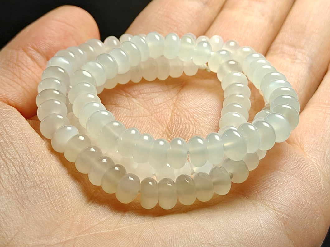 Moonstone - White Flash  EO 5-7mm 16.75inch