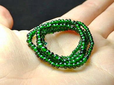 Tourmaline - Green (Chrome) EO+ 2.5-4.5mm 15.75inch