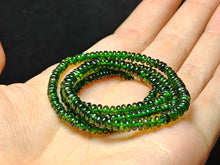 Load image into Gallery viewer, Tourmaline - Green (Dark Green) EO 2.5-4.5mm 18inch