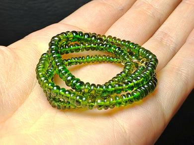 Tourmaline - Green EO+ 3-5.5mm 17inch