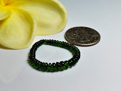 Tourmaline - Green Gem Healing Ring