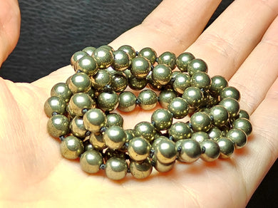 Pyrite EO++ 6+mm 24.5inch