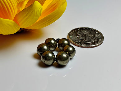 Pyrite Gem Healing Ring