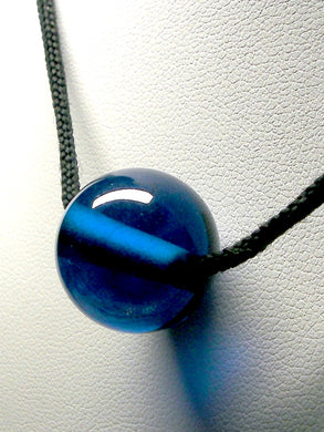 Blue - Bright Dark Andara Crystal Simple Wear Pendant
