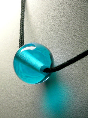 Blue - Bright Light Andara Crystal Simple Wear Pendant