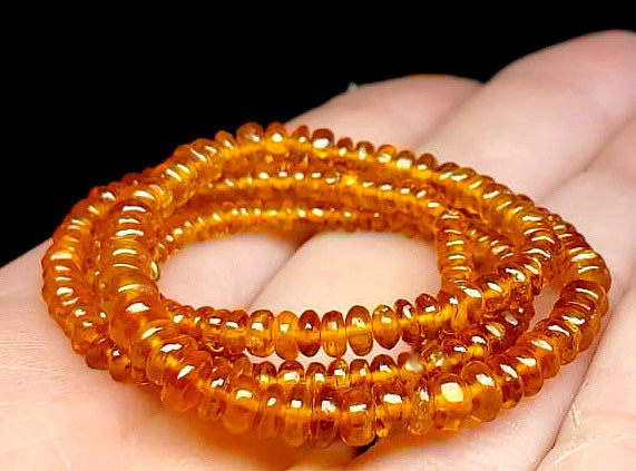 Kyanite - Orange EO+ 2.5-4.5mm 15.75inch