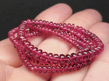 Load image into Gallery viewer, Spinel - Dark Pink EO+ 2.5-5mm 16.5inch