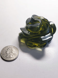 Green Olive Andara Crystal Rose